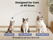 Cumrige Smart & Open Self-Cleaning Cat Litter Box Bundle (M2 + E) – No Scooping Automatic Cat Litter System for Multi-Cat Homes, Easy Clean & Smart App Control - Cumrige - Cat_Litter_Box- self_cleaning_litter_box