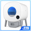Cumrige M2 Smart Self-Cleaning Litter Box | 95L Extra-Large Automatic Cat Litter Box