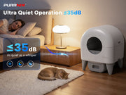 Cumrige Automatic Cat Litter Box Bundle (M4 + M5) – No Scooping Solution for Multi-Cat Households, Odor Control & Easy Maintenance - Cumrige - Cat_Litter_Box- self_cleaning_litter_box