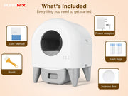 Cumrige Automatic Cat Litter Box Bundle (M4 + M5) – No Scooping Solution for Multi-Cat Households, Odor Control & Easy Maintenance - Cumrige - Cat_Litter_Box- self_cleaning_litter_box