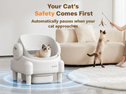 Cumrige Automatic Cat Litter Box Bundle (M4 + M5) – No Scooping Solution for Multi-Cat Households, Odor Control & Easy Maintenance - Cumrige - Cat_Litter_Box- self_cleaning_litter_box