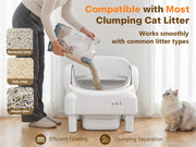 Cumrige Automatic Cat Litter Box Bundle (M4 + M5) – No Scooping Solution for Multi-Cat Households, Odor Control & Easy Maintenance - Cumrige - Cat_Litter_Box- self_cleaning_litter_box