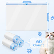 Cat Litter Pads and Liners for Cumrige M2 & M4 – Waterproof Mats & Drawstring Waste Bags Bundle - Cumrige - Cat_Litter_Box- self_cleaning_litter_box
