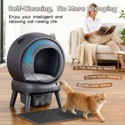 Cumrige Self-Cleaning Litter Box | App Control, Safety Sensors & Odor Control - Cumrige - #Cat_Litter_Box#- #self_cleaning_litter_box#