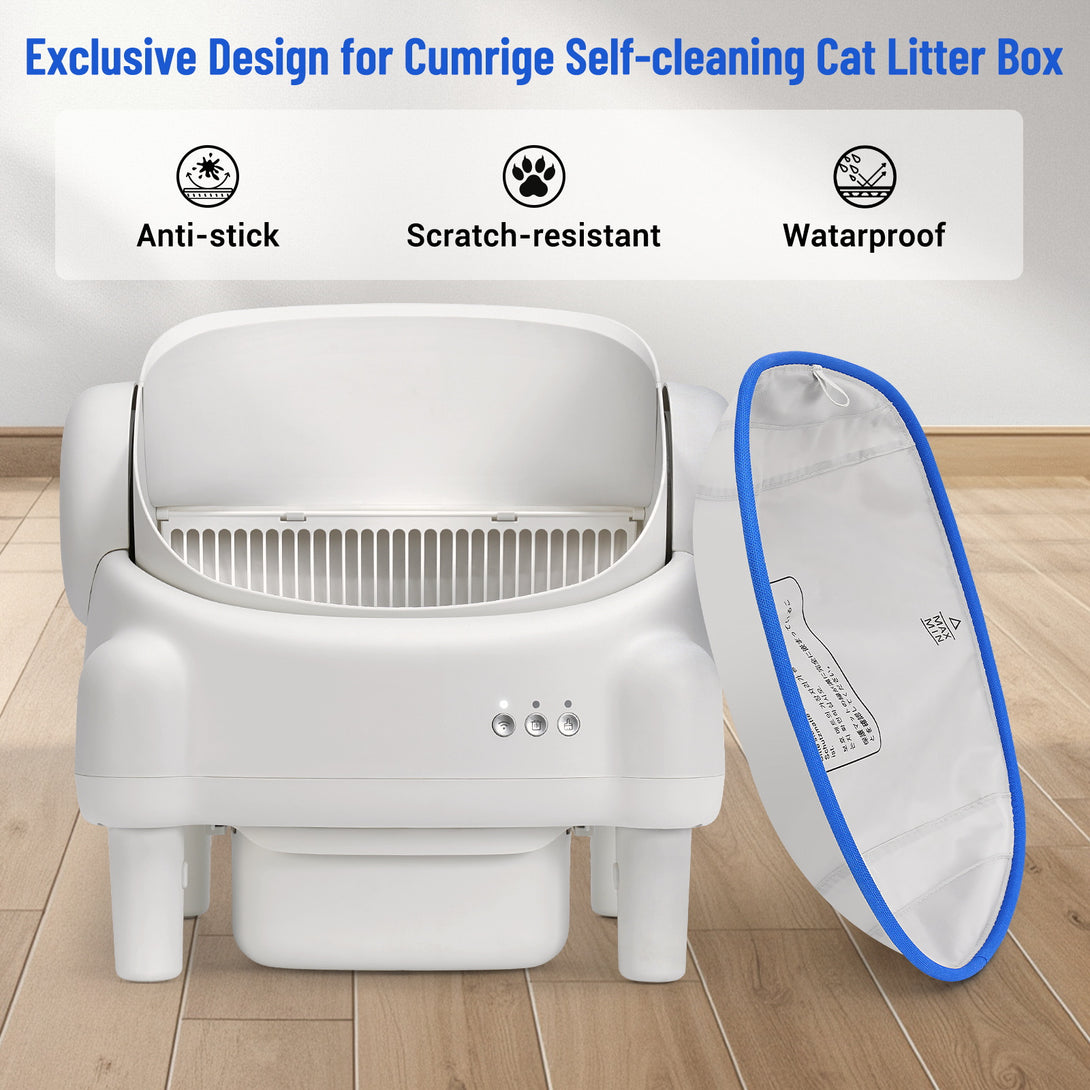 Cumirge Self Cleaning Litter Box M5 Waterproof Pad （Two Pack） - Cumrige - Cat_Litter_Box - self_cleaning_litter_box