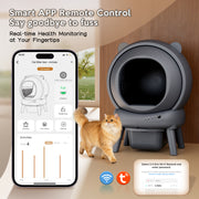 Cumrige Self-Cleaning Litter Box | App Control, Safety Sensors & Odor Control - Cumrige - #Cat_Litter_Box#- #self_cleaning_litter_box#