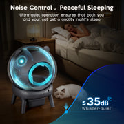 Cumrige Self-Cleaning Litter Box | App Control, Safety Sensors & Odor Control - Cumrige - #Cat_Litter_Box#- #self_cleaning_litter_box#
