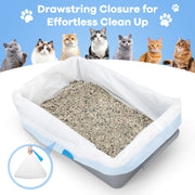 Cat Litter Pads and Liners for Cumrige M2 & M4 – Waterproof Mats & Drawstring Waste Bags Bundle - Cumrige - Cat_Litter_Box- self_cleaning_litter_box