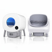 Cumrige Smart & Open Self-Cleaning Cat Litter Box Bundle (M2 + E) – No Scooping Automatic Cat Litter System for Multi-Cat Homes, Easy Clean & Smart App Control - Cumrige - Cat_Litter_Box- self_cleaning_litter_box
