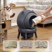 Cumrige Self-Cleaning Litter Box | App Control, Safety Sensors & Odor Control - Cumrige - #Cat_Litter_Box#- #self_cleaning_litter_box#