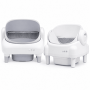Cumrige Double Self-Cleaning Litter Box Bundle (M5 + E) – Automatic No-Scooping Cat Litter System for Multi-Cat Homes & Odor Control - Cumrige - Cat_Litter_Box- self_cleaning_litter_box