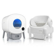 Cumrige M2 + M5 Self-Cleaning Cat Litter Box Bundle – Smart Automatic Closed & Open-Top Cat Litter System for Multi-Cat Homes, Odor Control & Easy Cleaning - Cumrige - Cat_Litter_Box- self_cleaning_litter_box